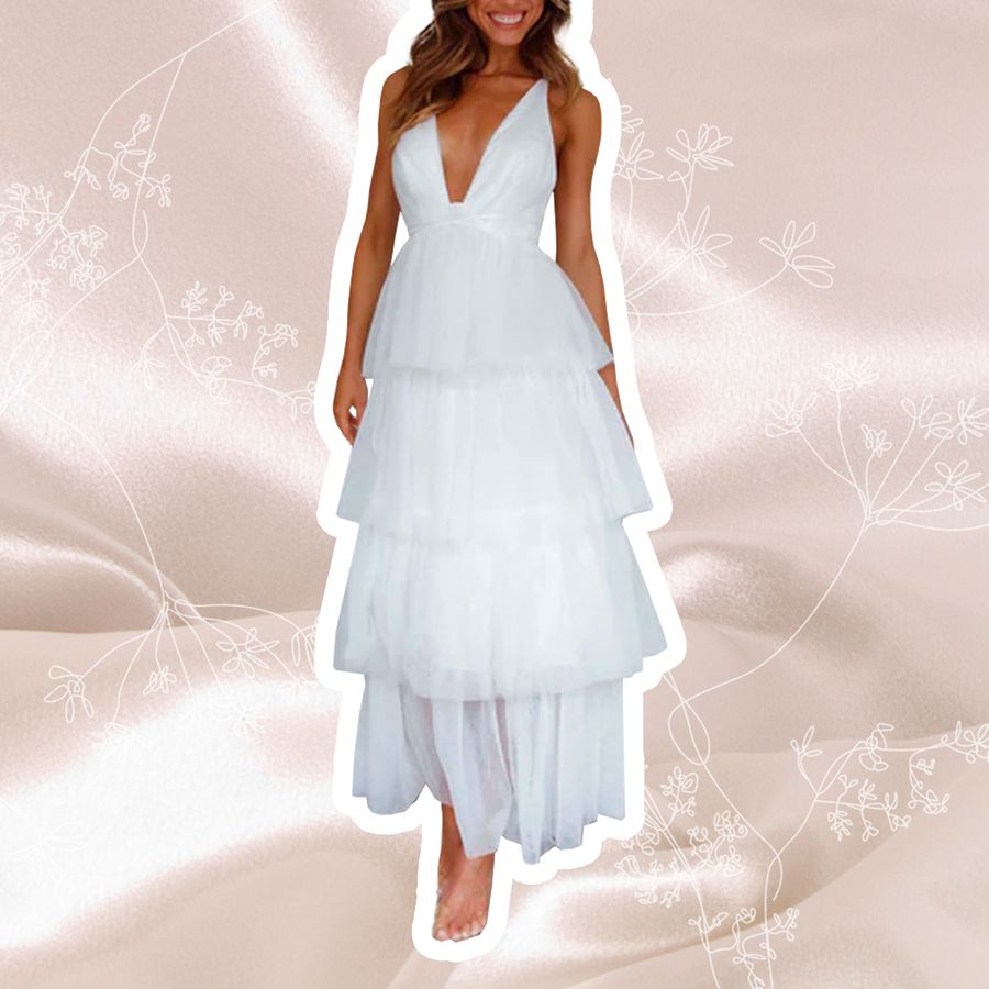 Simone Bilesâ $120 Wedding Dress